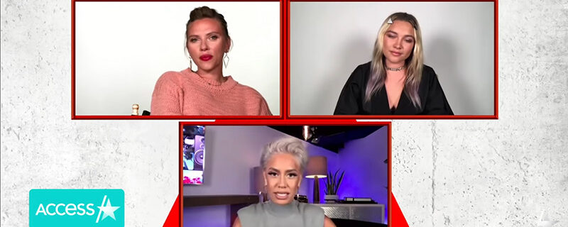 Access Hollywood Interview with Scarlett Johansson & Florence Pugh Access Hollywood Interview with Scarlett Johansson & Florence Pugh
