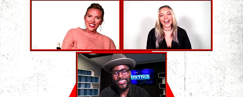 EXTRA Talks With ‘Black Widow’ Stars Scarlett Johansson & Florence Pugh EXTRA Talks With ‘Black Widow’ Stars Scarlett Johansson & Florence Pugh